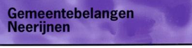 Logo van Gemeentebelangen Neerijnen